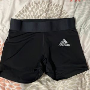 Adidas spandex athletic shorts size small